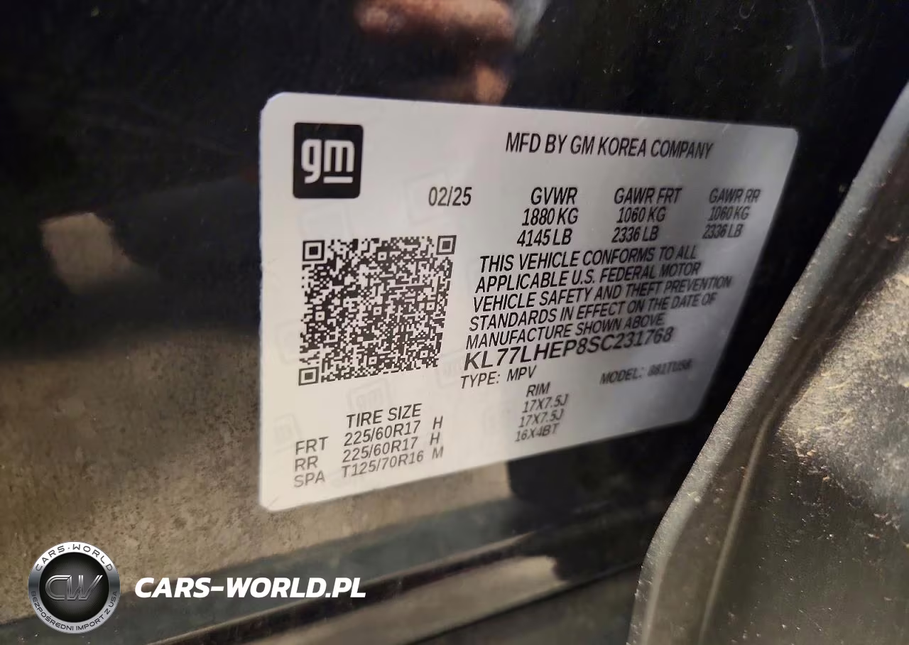 2025 Chevrolet Trax 1Lt VIN:KL77LHEP8SC231768 - 14