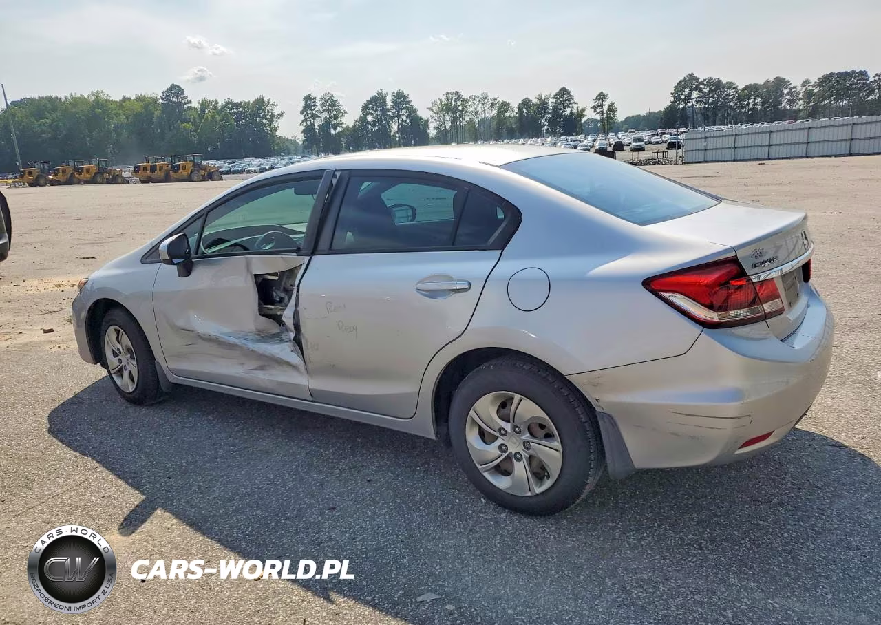 2015 Honda Civic Lx VIN:2HGFB2F53FH538815 - 2