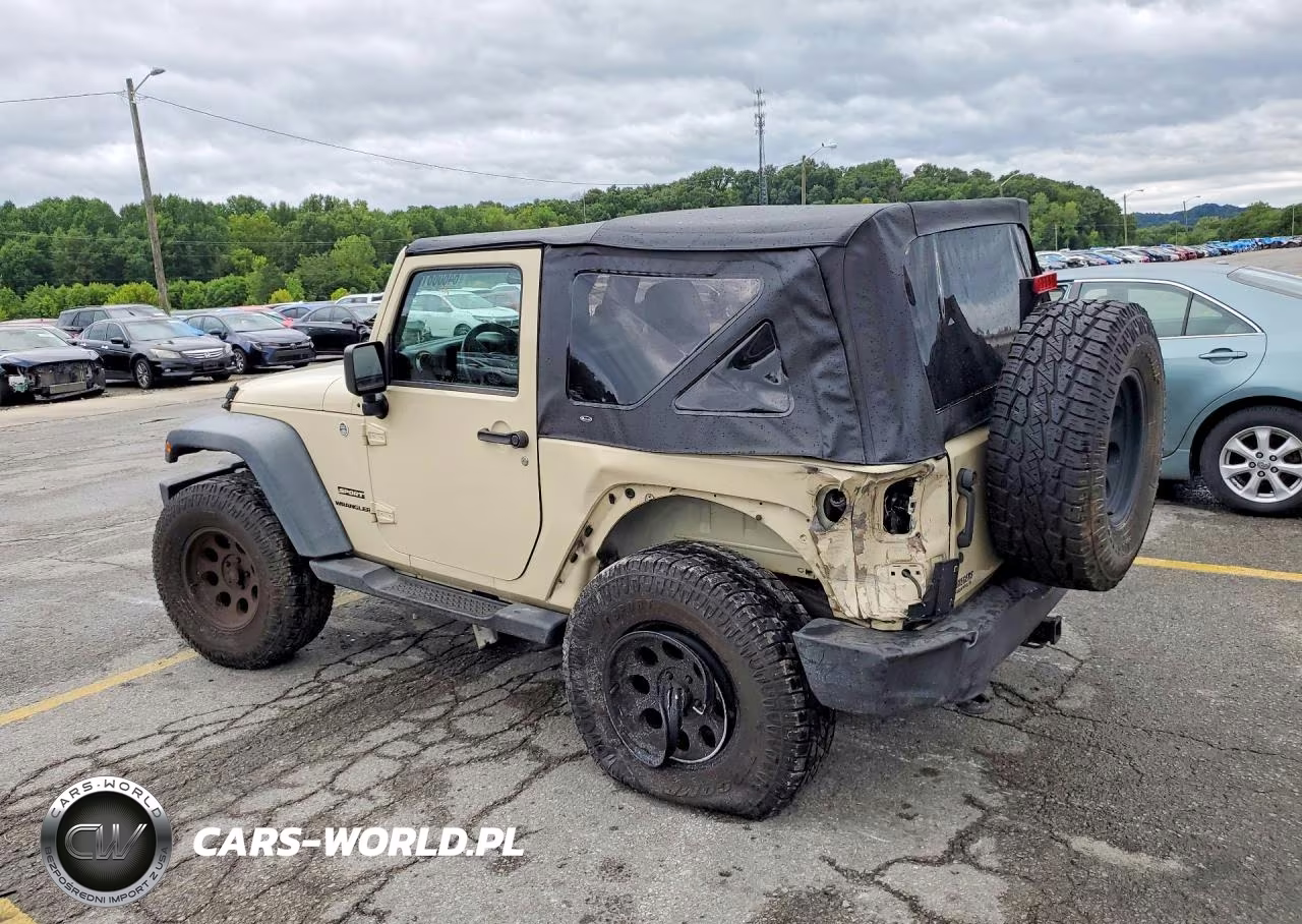 2011 Jeep Wrangler Sport VIN:1J4AA2D19BL602536 - 2