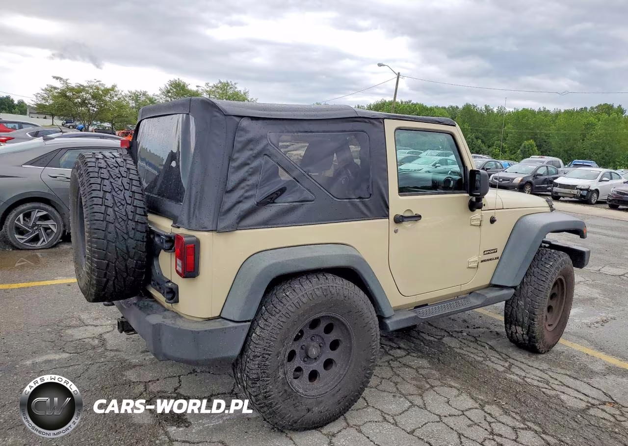 2011 Jeep Wrangler Sport VIN:1J4AA2D19BL602536 - 3