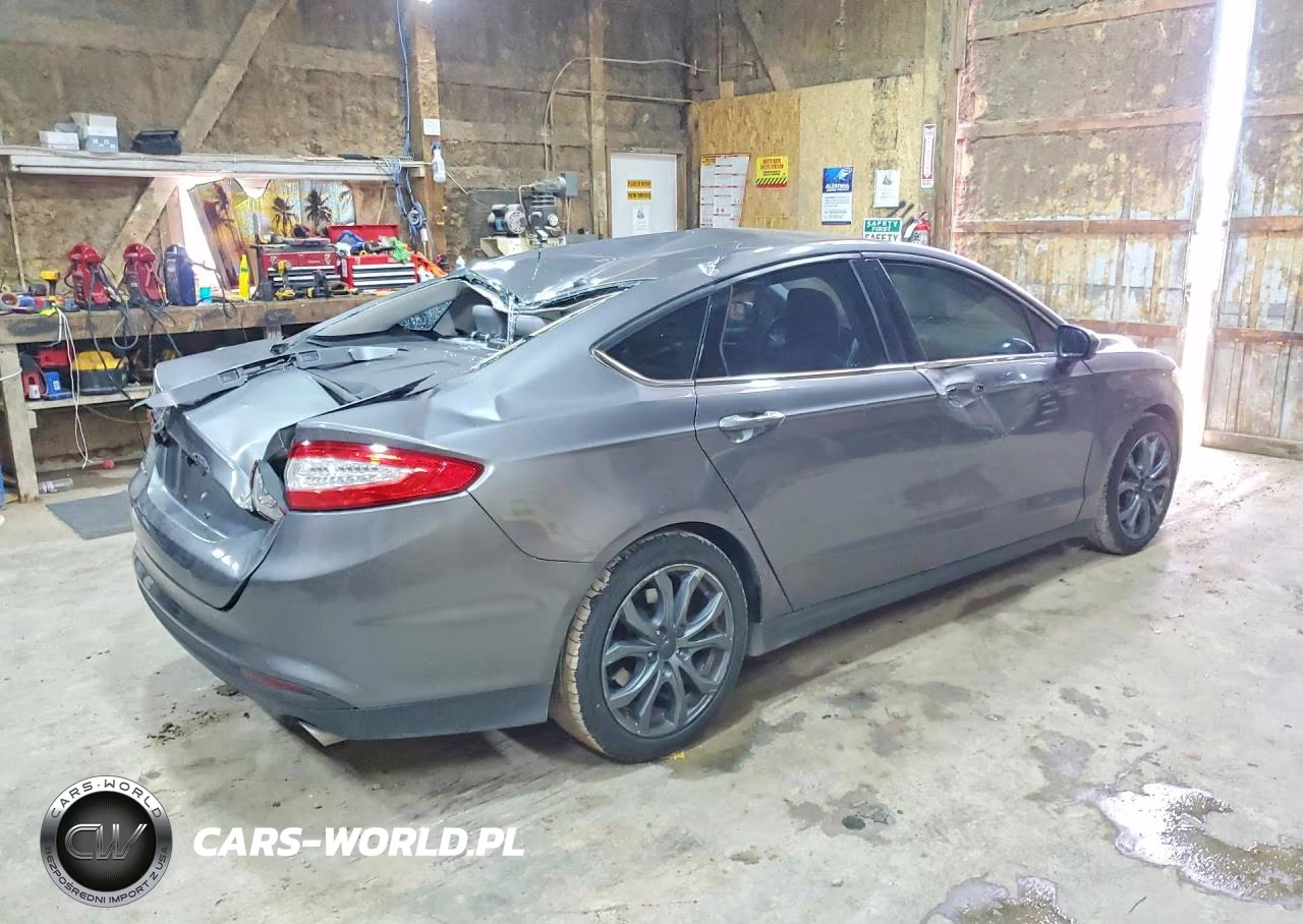 2013 Ford Fusion S VIN:3FA6P0G7XDR344780 - 3