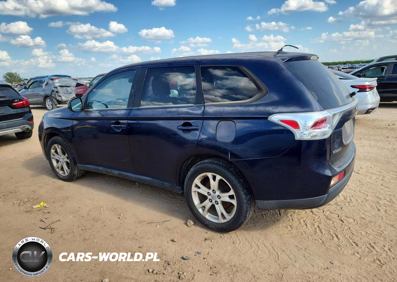 2014 Mitsubishi Outlander Se VIN:JA4AZ3A34EZ015358 - 2