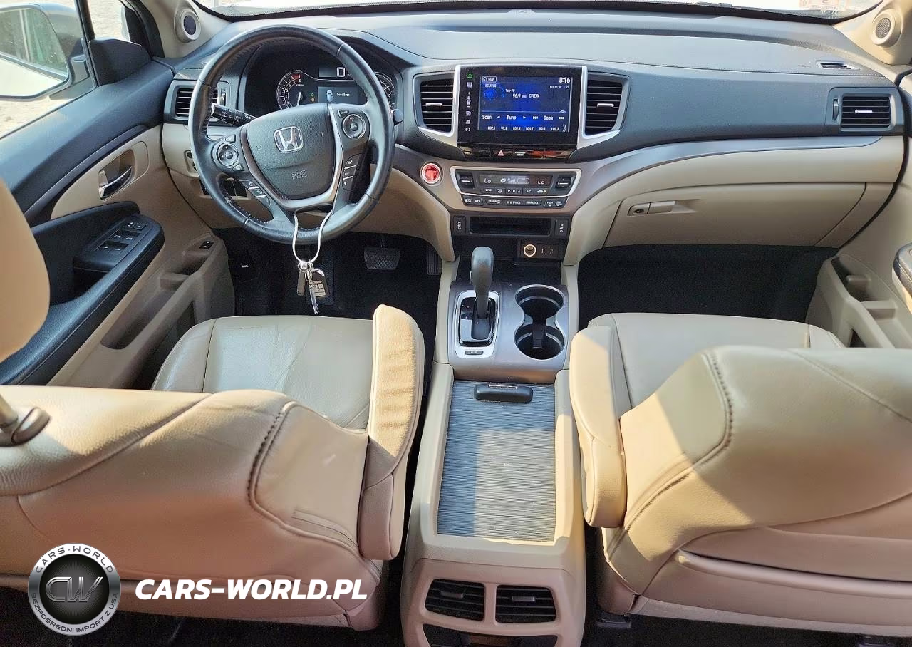 2016 Honda Pilot Exln VIN:5FNYF6H74GB065208 - 8