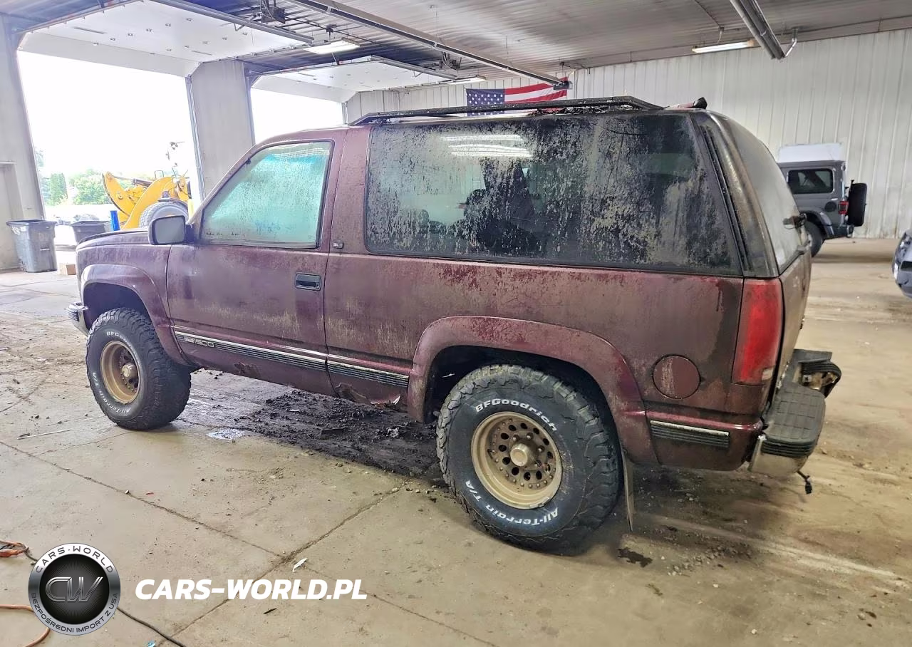 1995 GMC Yukon VIN:1GKEK18K0SJ743870 - 2