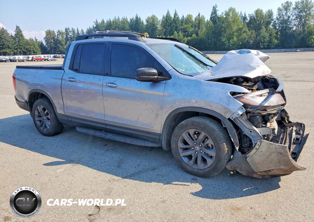 2021 Honda Ridgeline Sport VIN:5FPYK3F17MB000266 - 4