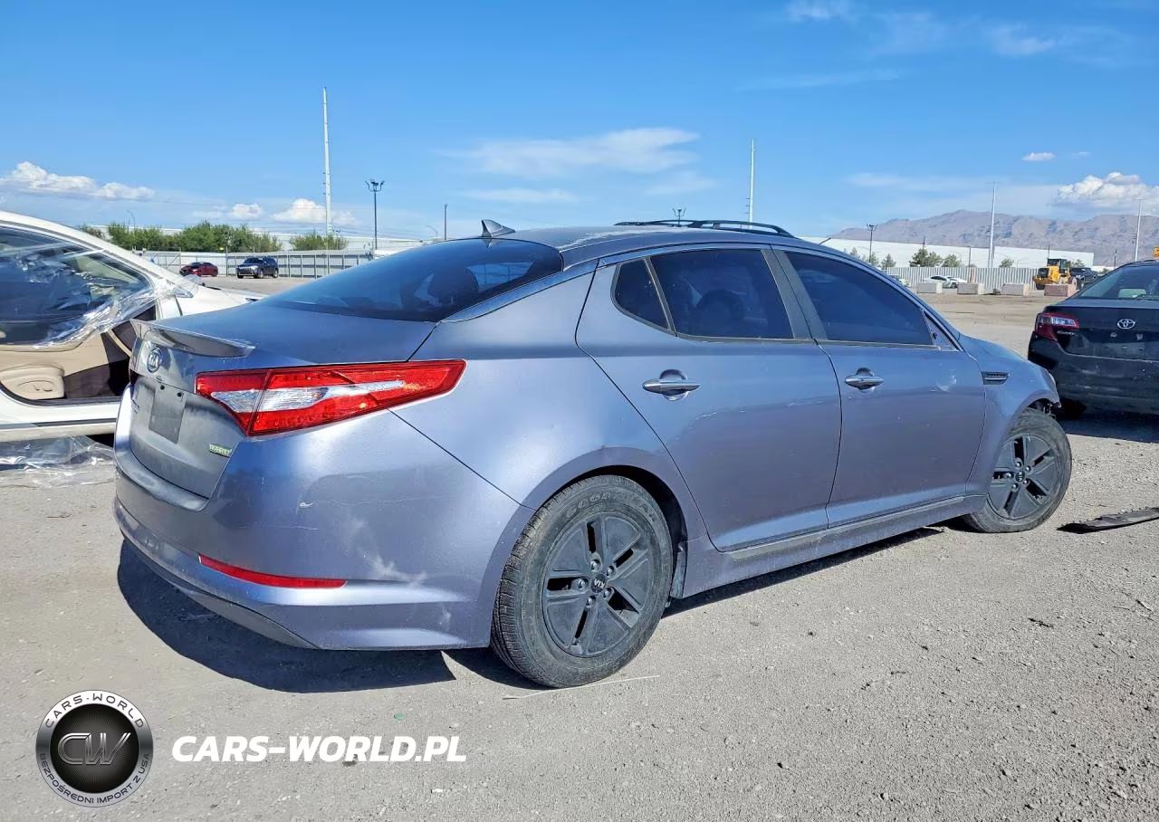 2011 Kia Optima Hybrid Base VIN:KNAGM4AD9B5007995 - 3