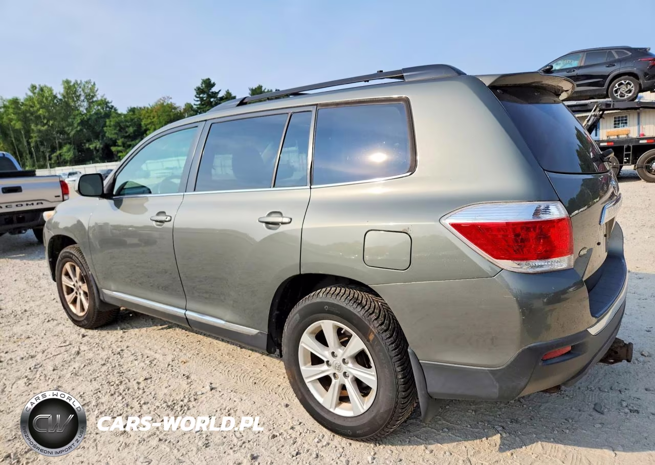 2012 Toyota Highlander Base VIN:5TDBK3EHXCS116200 - 2
