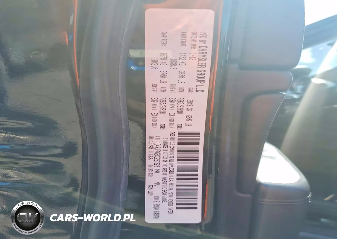 2012 Jeep Grand Cherokee Laredo VIN:1C4RJFAG3CC227320 - 13