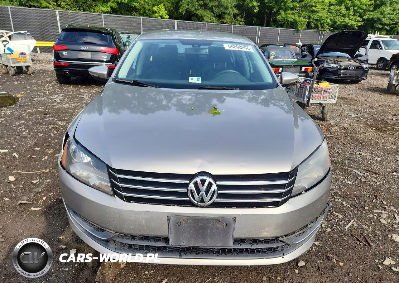 2012 Volkswagen Passat Se VIN:1VWBP7A36CC034384 - 5