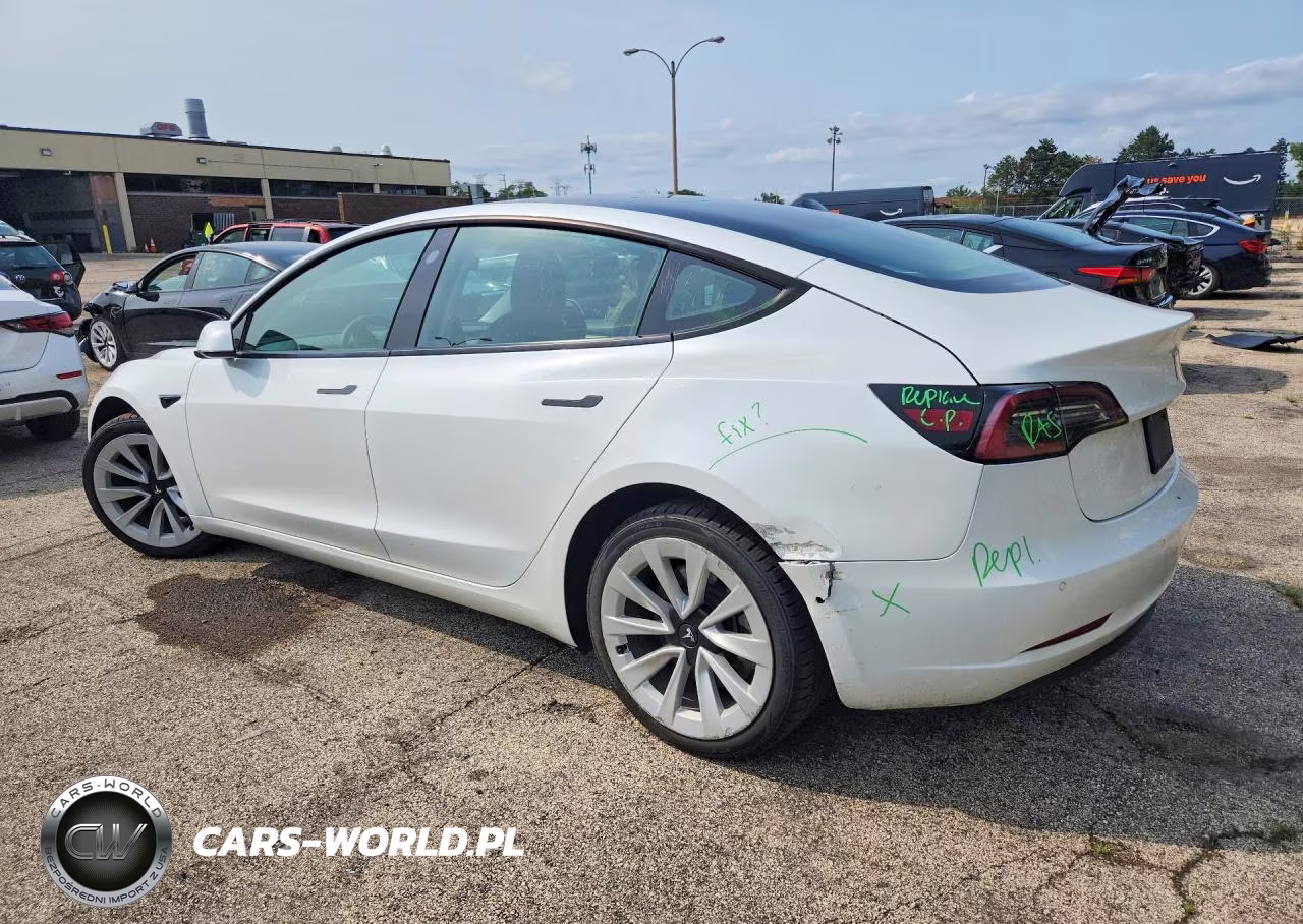 2022 Tesla Model 3 VIN:5YJ3E1EA4NF190531 - 2