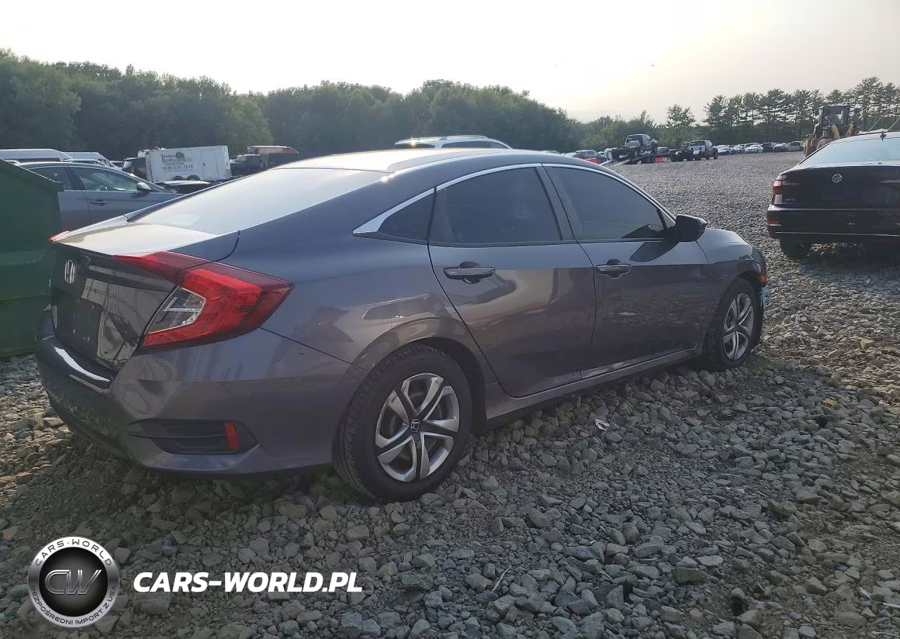 2018 Honda Civic Lx VIN:2HGFC2F5XJH597110 - 3