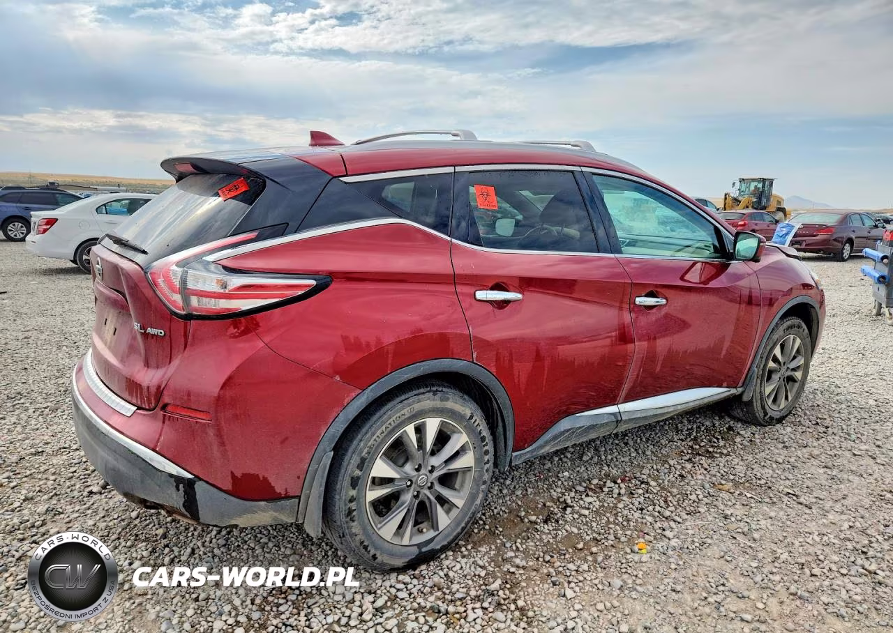 2017 Nissan Murano Sl VIN:5N1AZ2MH0HN107341 - 3