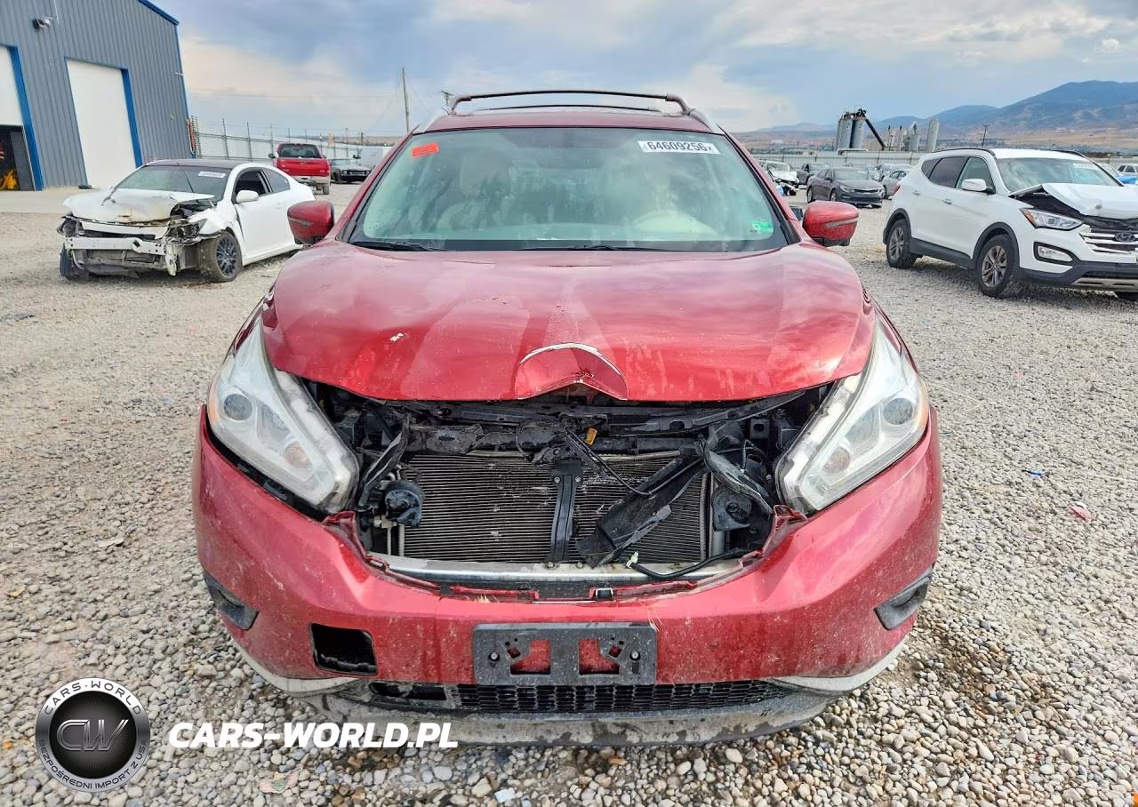 2017 Nissan Murano Sl VIN:5N1AZ2MH0HN107341 - 5