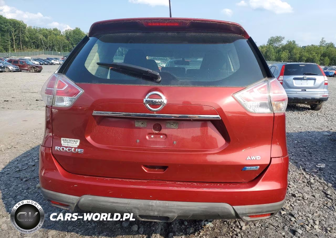 2014 Nissan Rogue S VIN:5N1AT2MV1EC800921 - 6