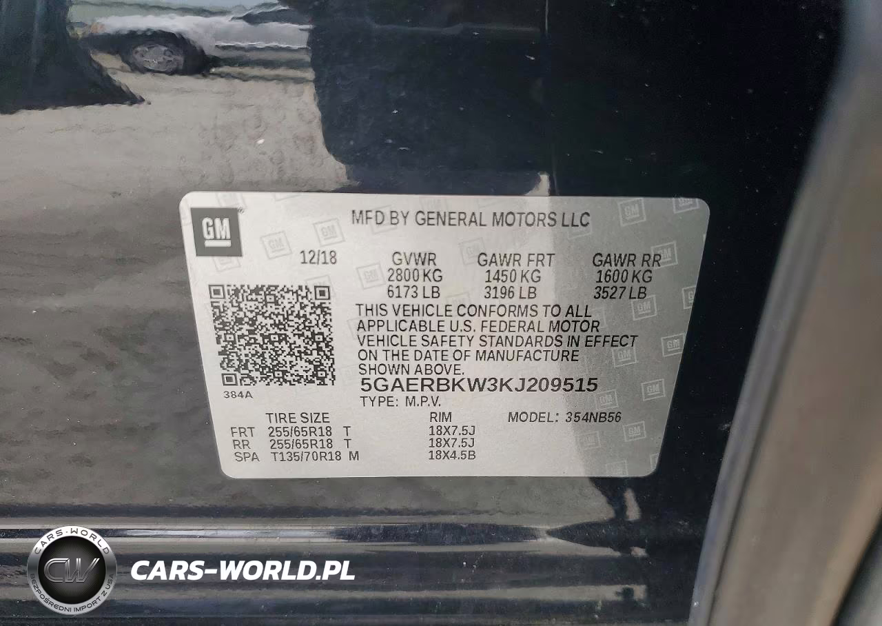 2019 Buick Enclave Essence VIN:5GAERBKW3KJ209515 - 13