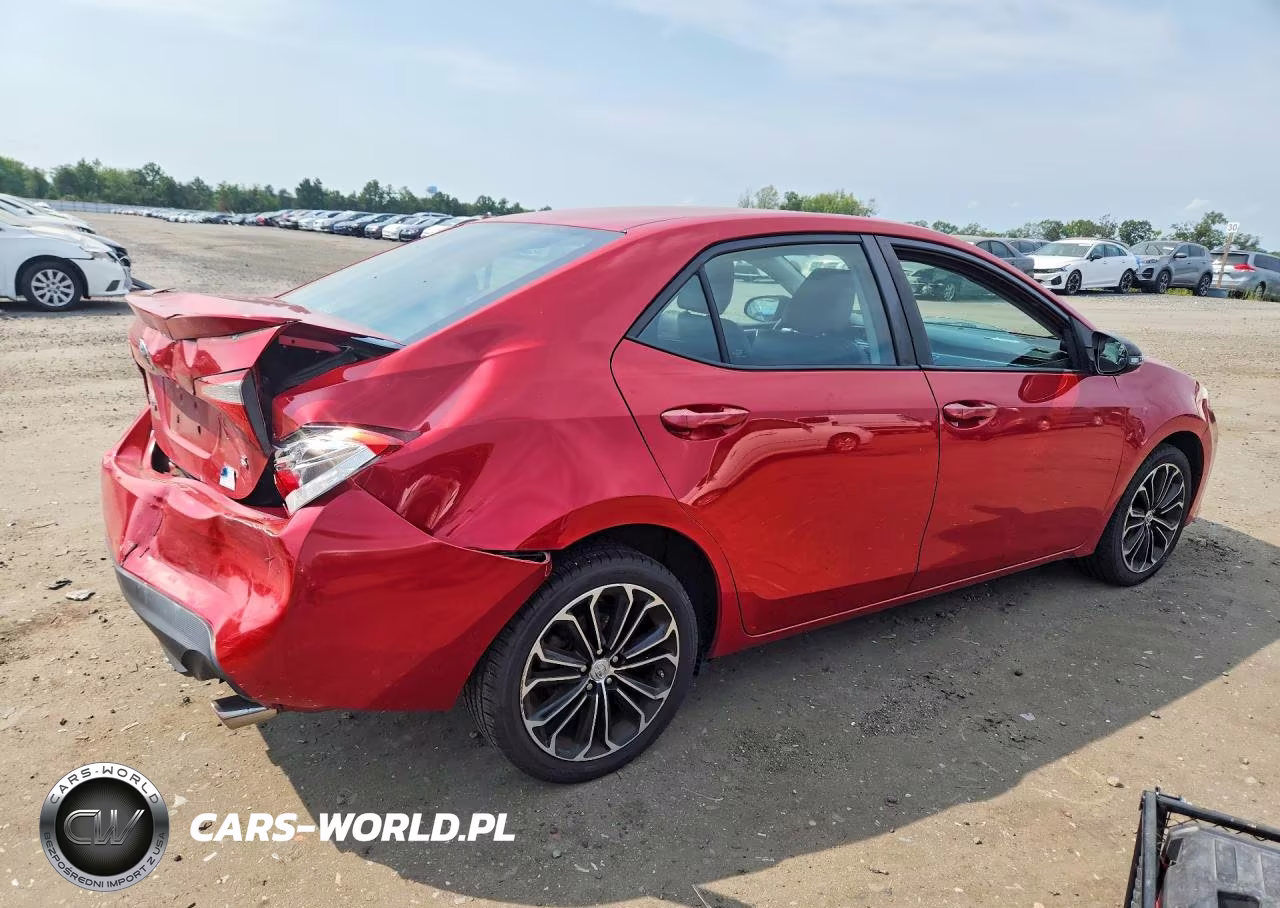 2015 Toyota Corolla S Plus VIN:2T1BURHE5FC394580 - 3