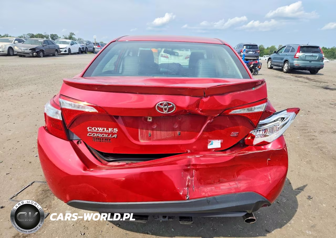 2015 Toyota Corolla S Plus VIN:2T1BURHE5FC394580 - 6