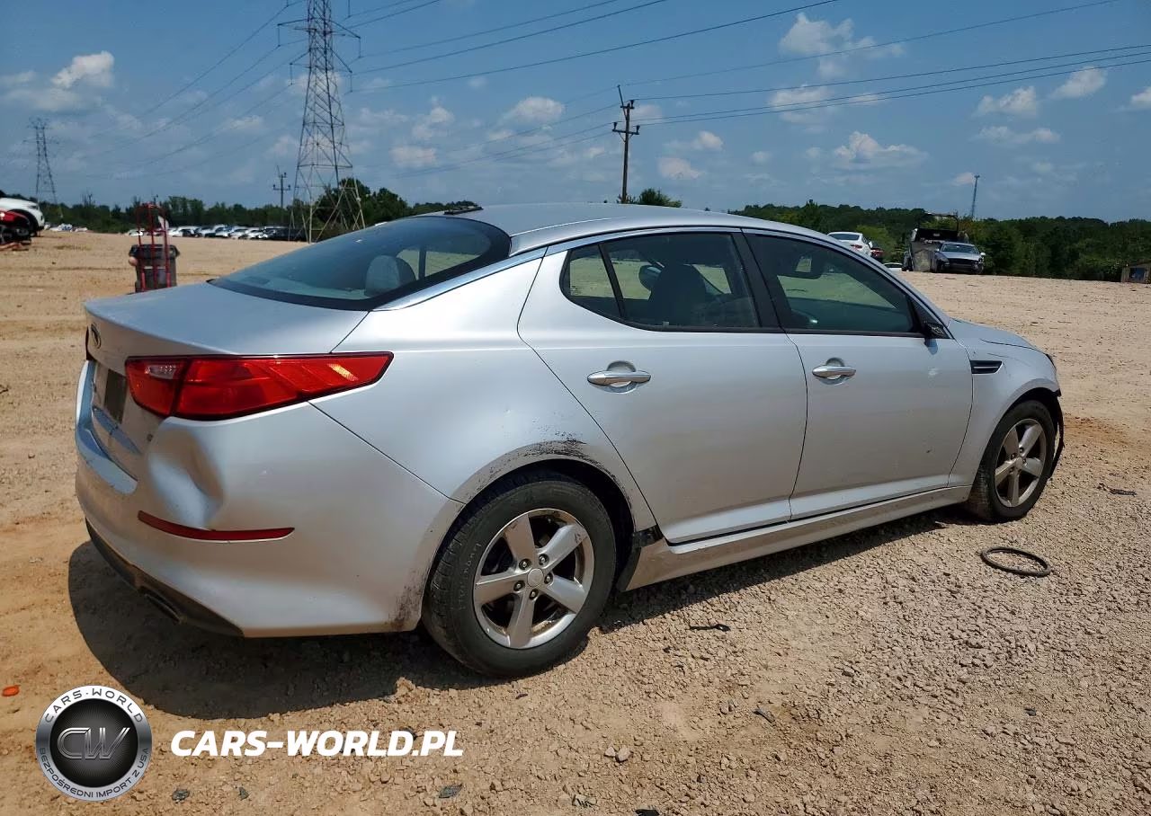 2014 Kia Optima Lx VIN:5XXGM4A79EG334829 - 3