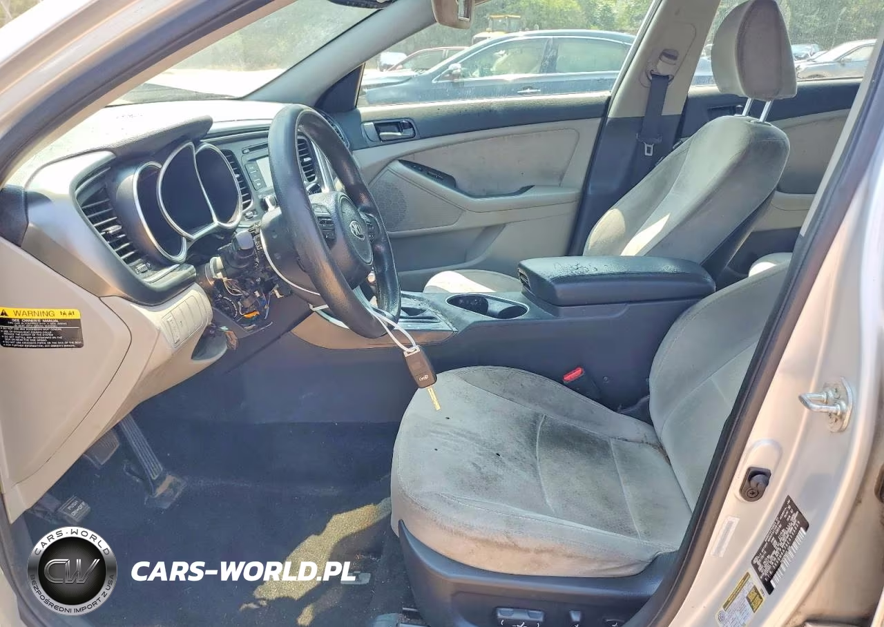 2014 Kia Optima Lx VIN:5XXGM4A79EG334829 - 7