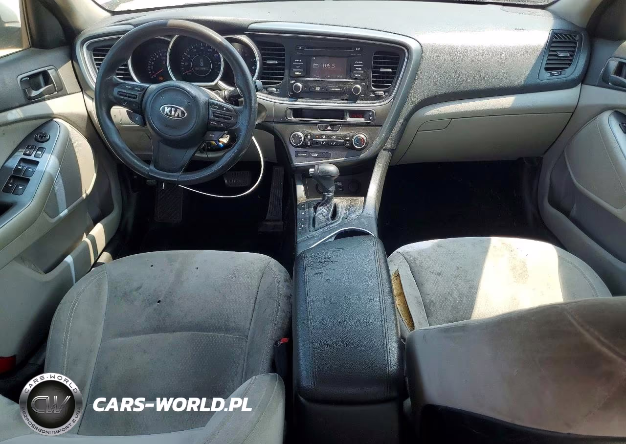 2014 Kia Optima Lx VIN:5XXGM4A79EG334829 - 8