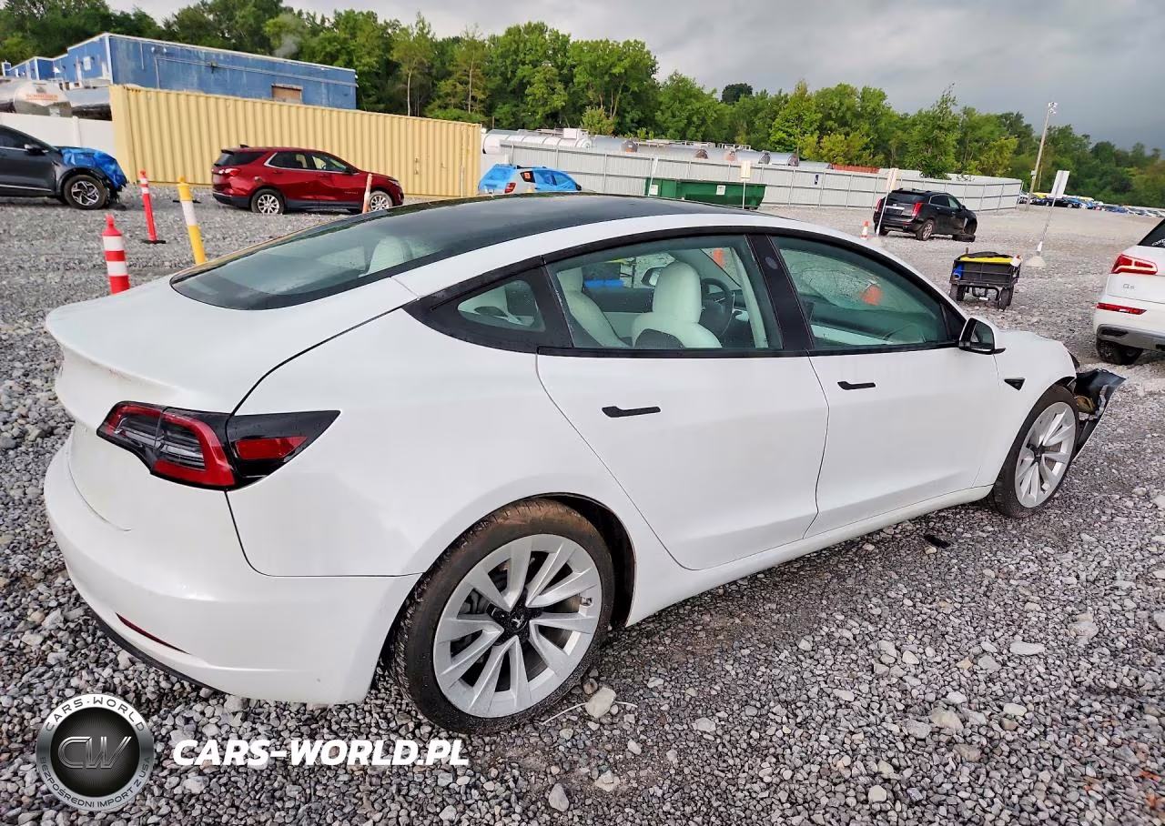 2021 Tesla Model 3 VIN:5YJ3E1EA1MF874581 - 3