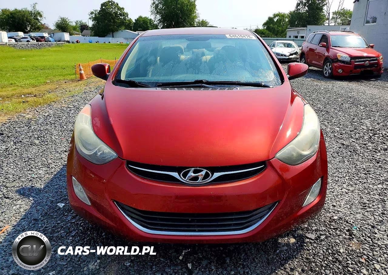 2013 Hyundai Elantra Gls VIN:5NPDH4AE4DH347058 - 5