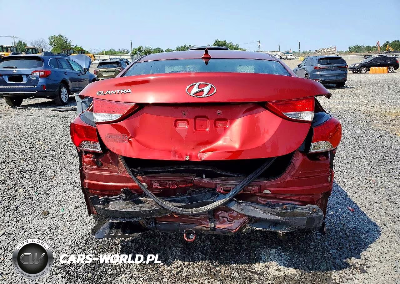 2013 Hyundai Elantra Gls VIN:5NPDH4AE4DH347058 - 6