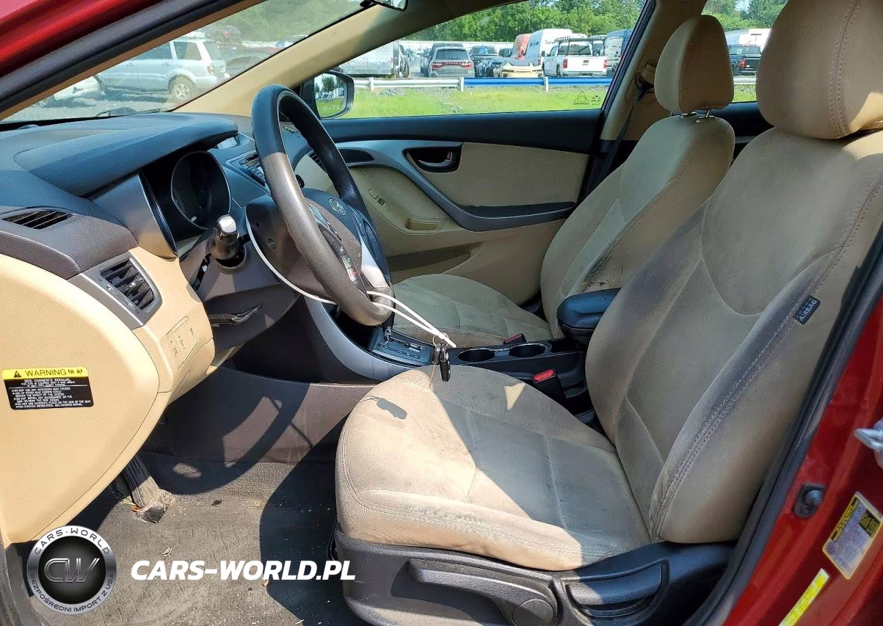 2013 Hyundai Elantra Gls VIN:5NPDH4AE4DH347058 - 7