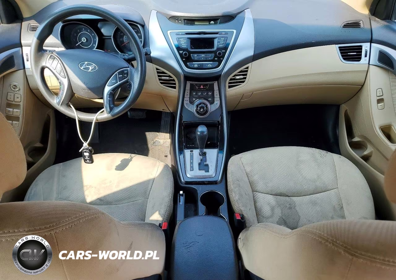 2013 Hyundai Elantra Gls VIN:5NPDH4AE4DH347058 - 8
