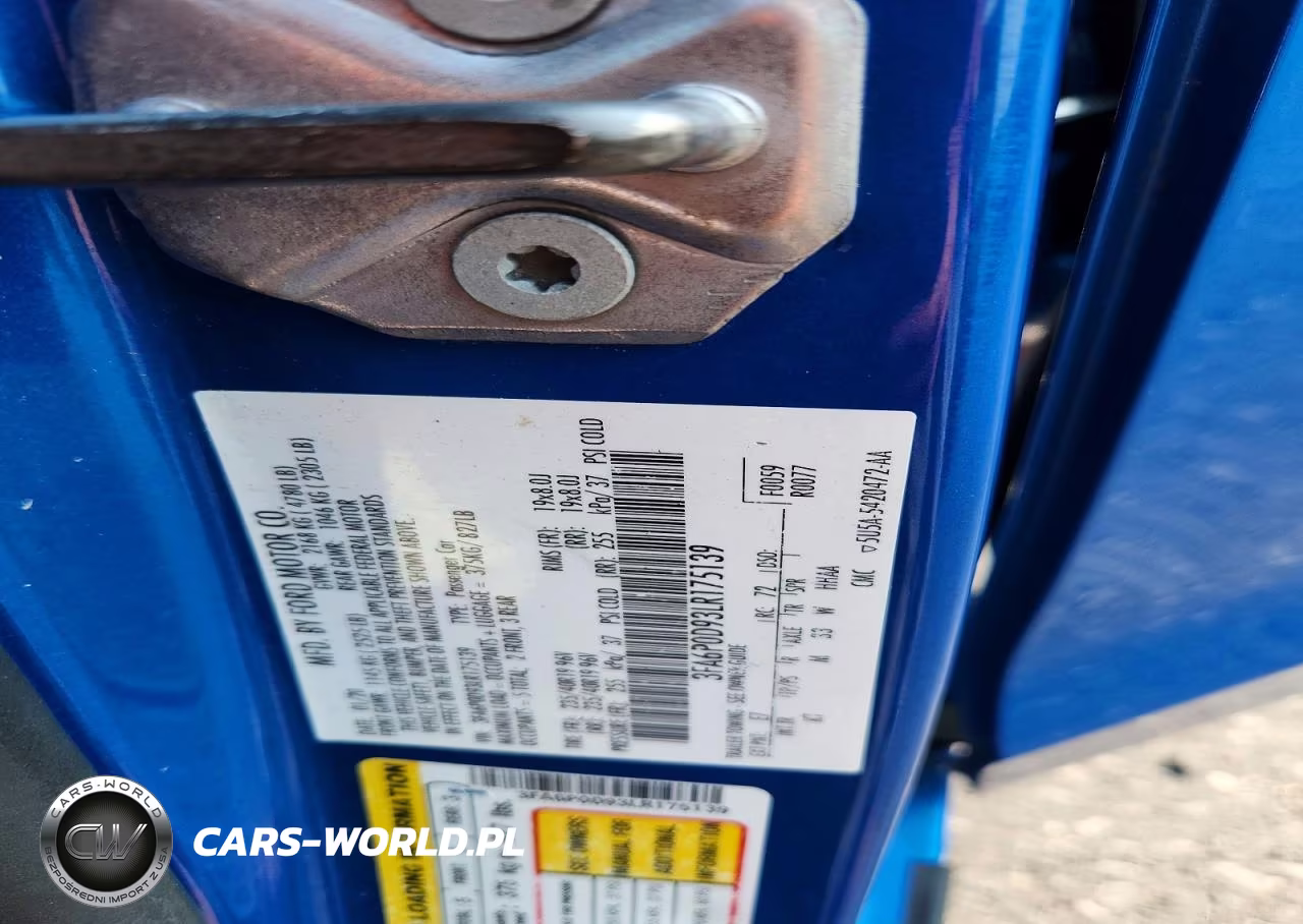 2020 Ford Fusion Titanium VIN:3FA6P0D93LR175139 - 12