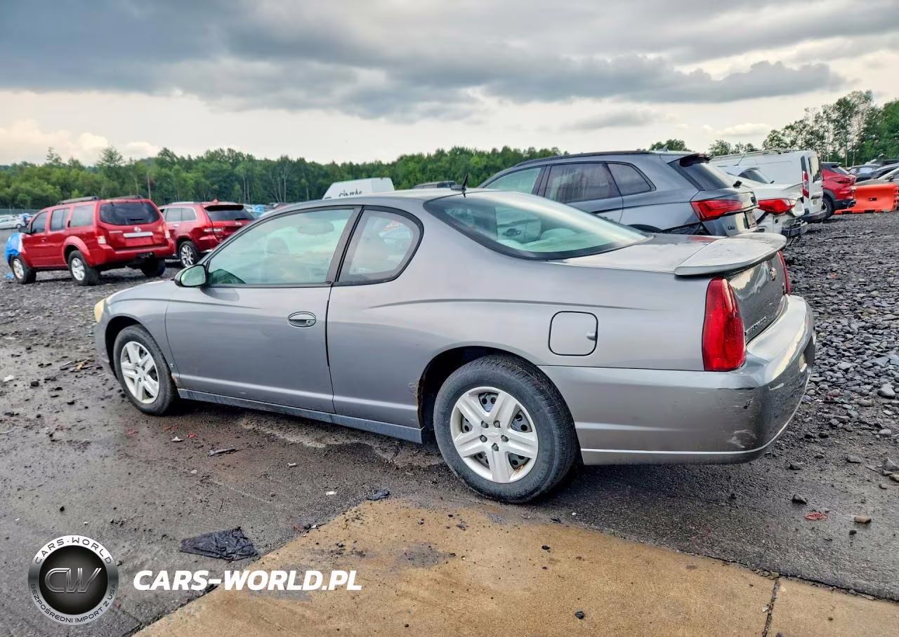 2006 Chevrolet Monte Carlo Ls VIN:2G1WJ16K169190825 - 2