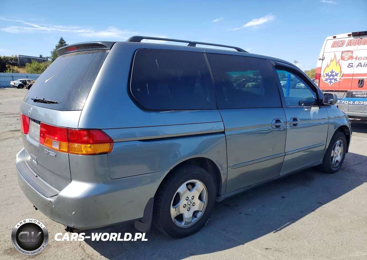 2002 Honda Odyssey Exl VIN:2HKRL18992H521652 - 3
