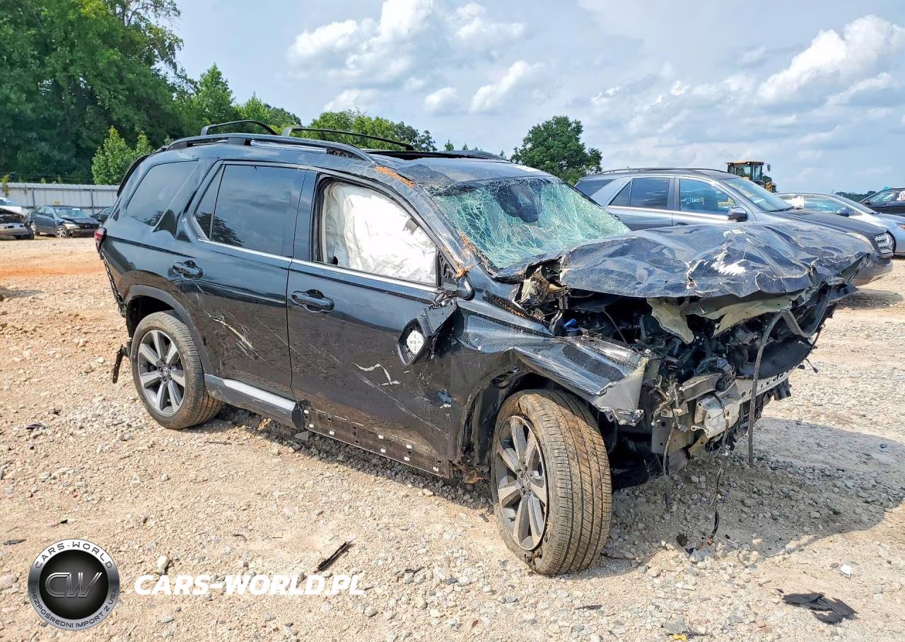 2025 Honda Pilot Elite VIN:5FNYG1H82SB044181 - 4