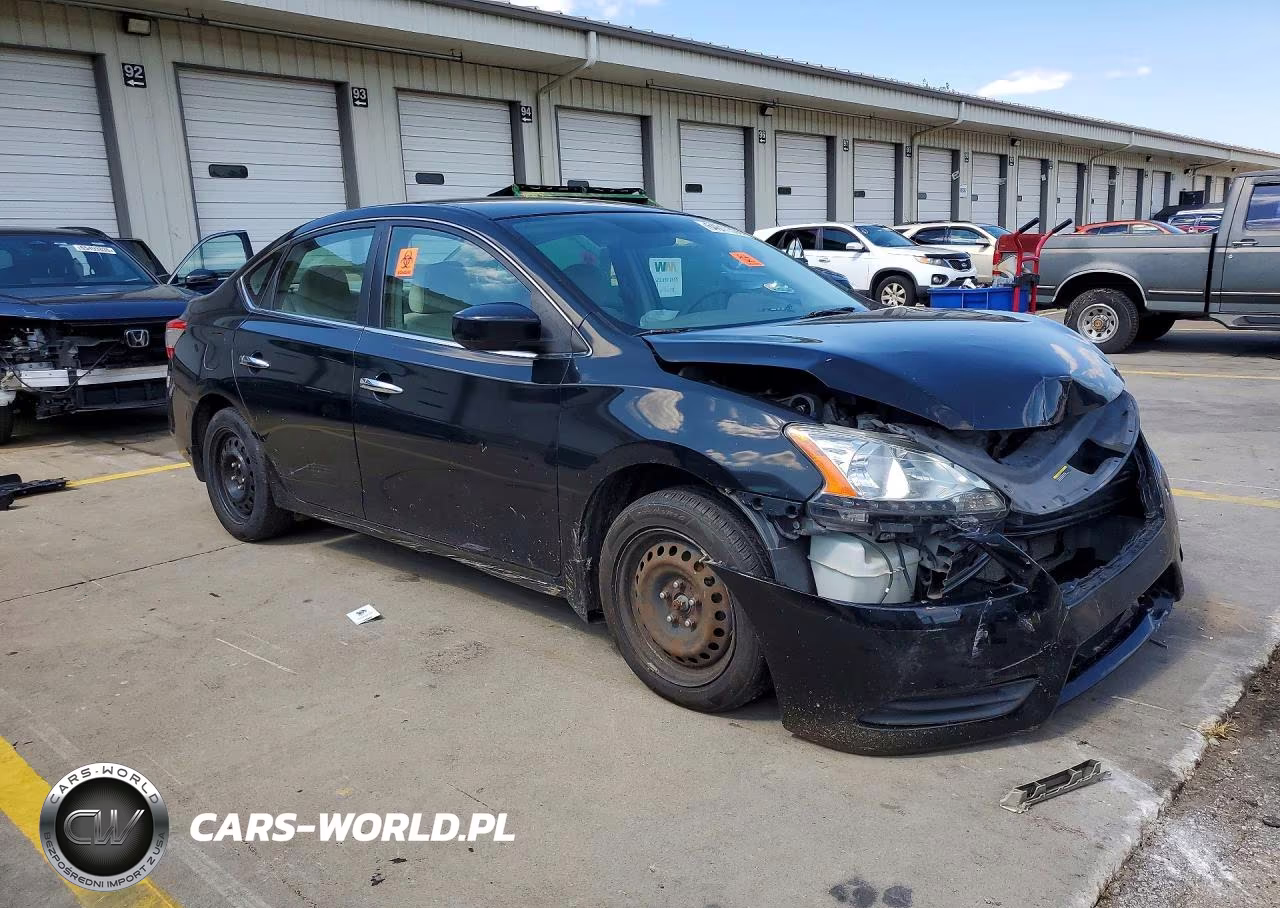 2013 Nissan Sentra S VIN:3N1AB7AP7DL722970 - 4