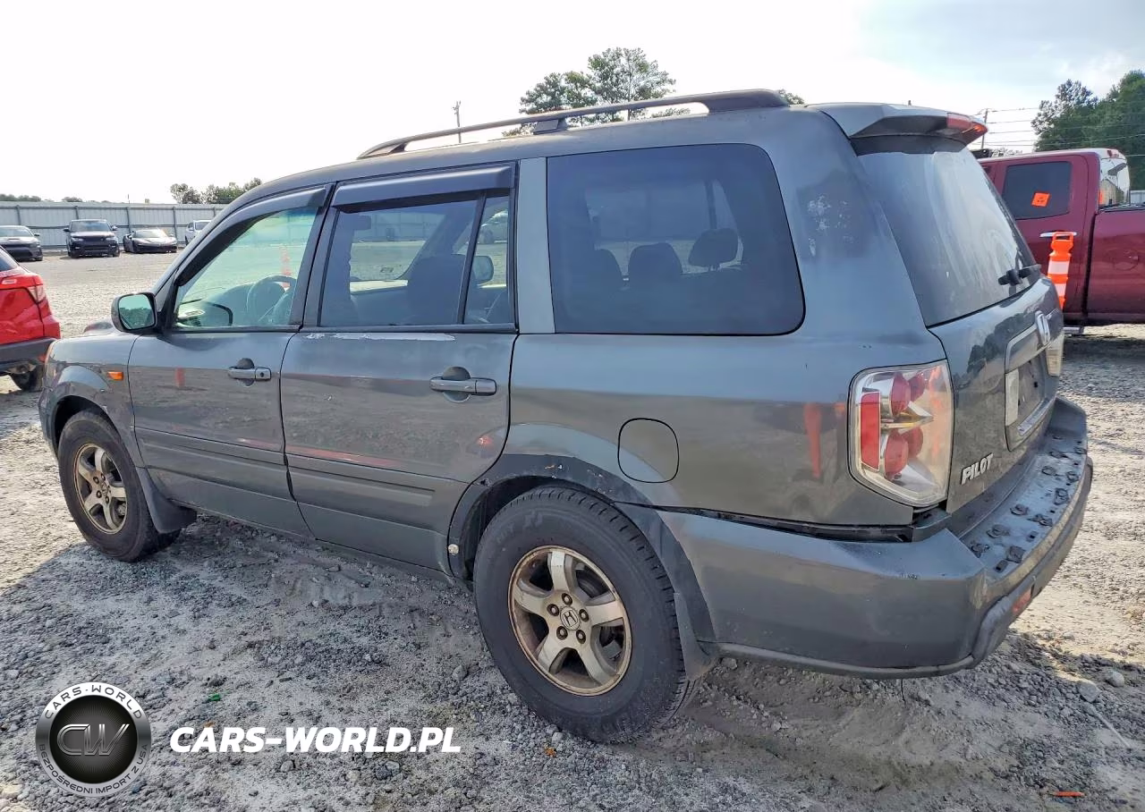2007 Honda Pilot Exl VIN:2HKYF18577H507739 - 2