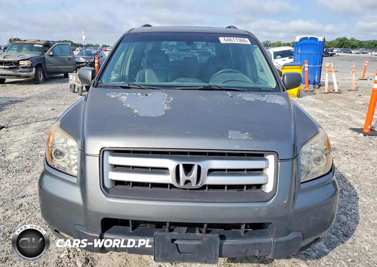 2007 Honda Pilot Exl VIN:2HKYF18577H507739 - 5