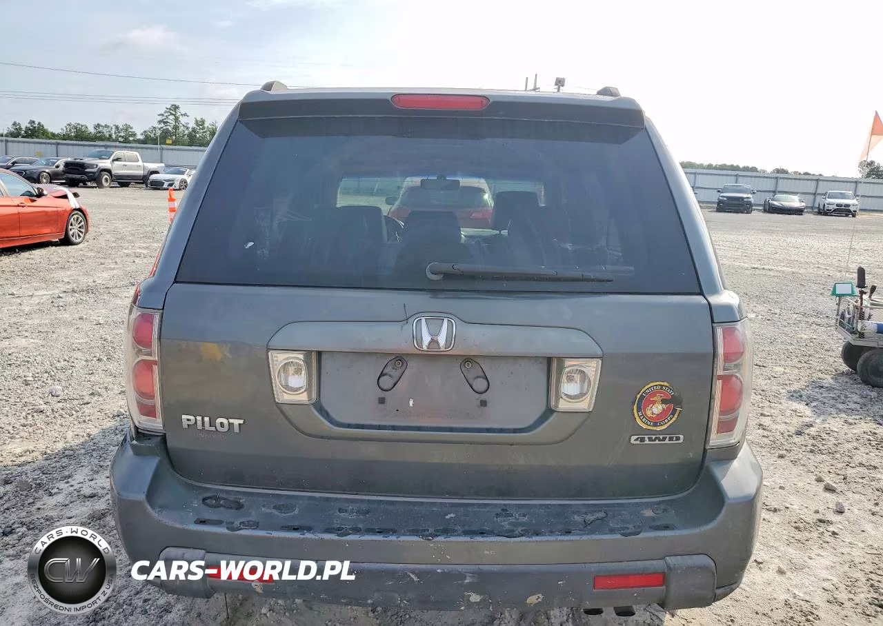 2007 Honda Pilot Exl VIN:2HKYF18577H507739 - 6