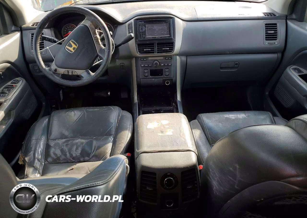 2007 Honda Pilot Exl VIN:2HKYF18577H507739 - 8
