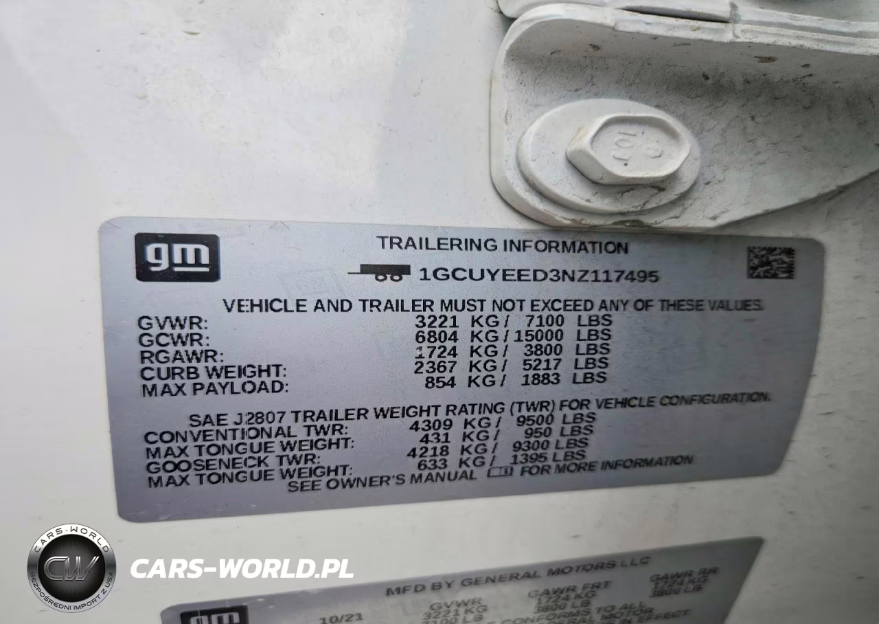 2022 Chevrolet Silverado Ltd K1500 Rst VIN:1GCUYEED3NZ117495 - 12