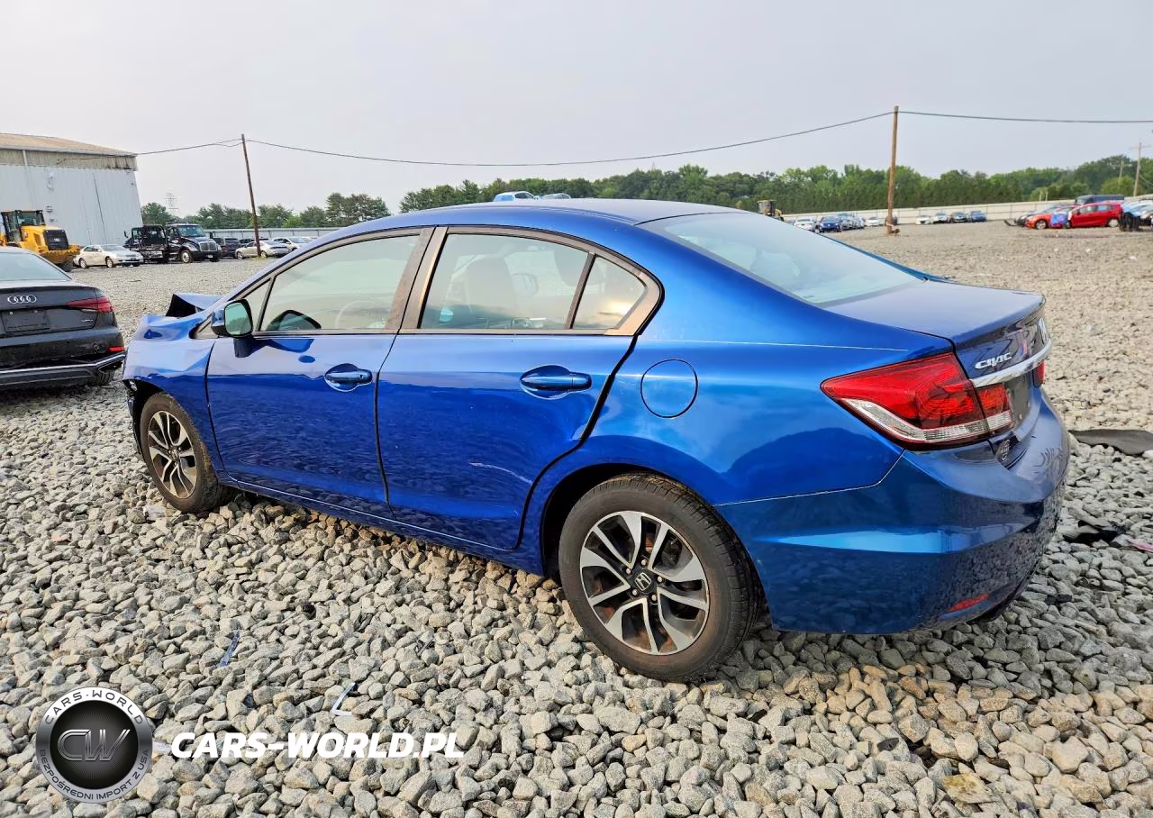 2013 Honda Civic Ex VIN:19XFB2F8XDE268760 - 2