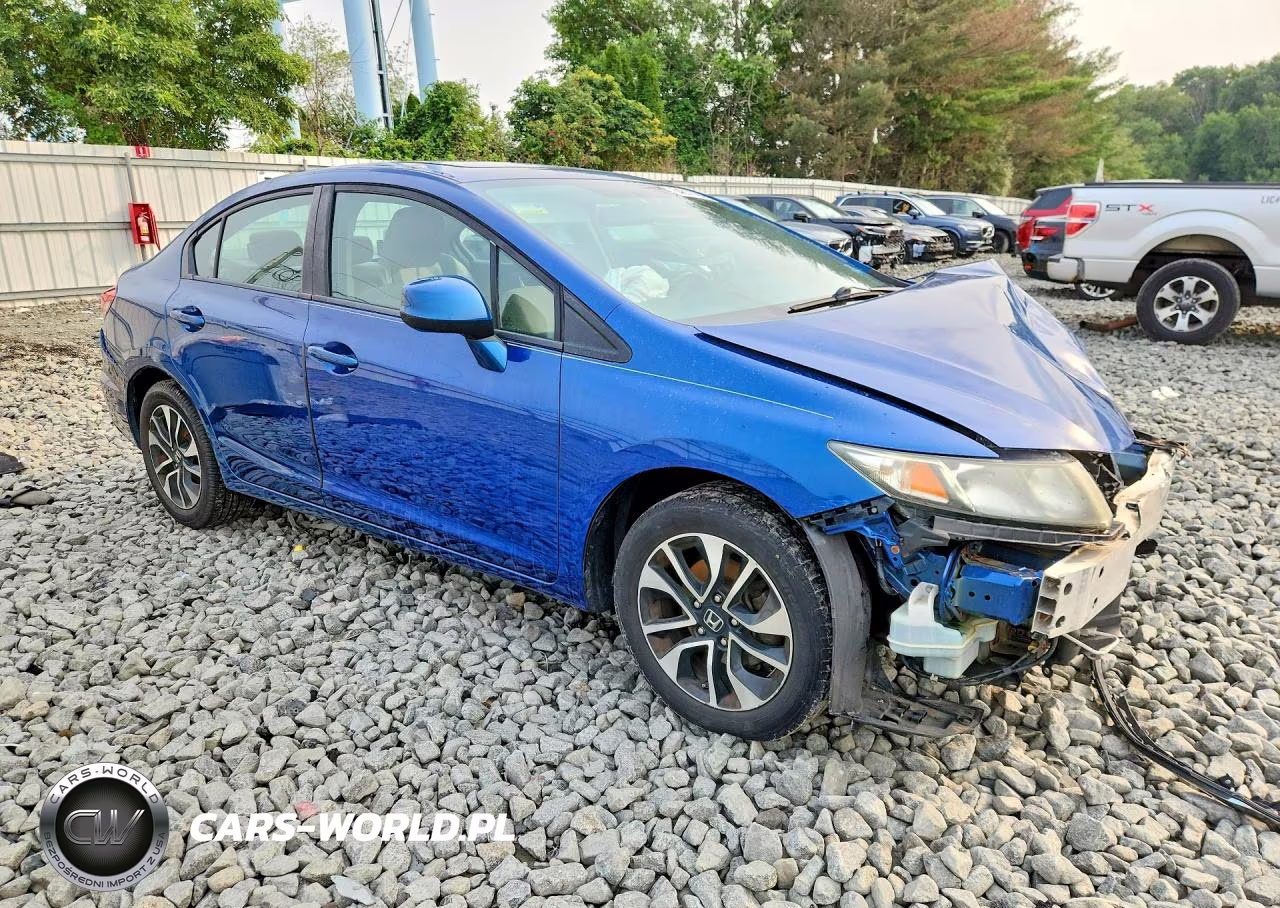 2013 Honda Civic Ex VIN:19XFB2F8XDE268760 - 4