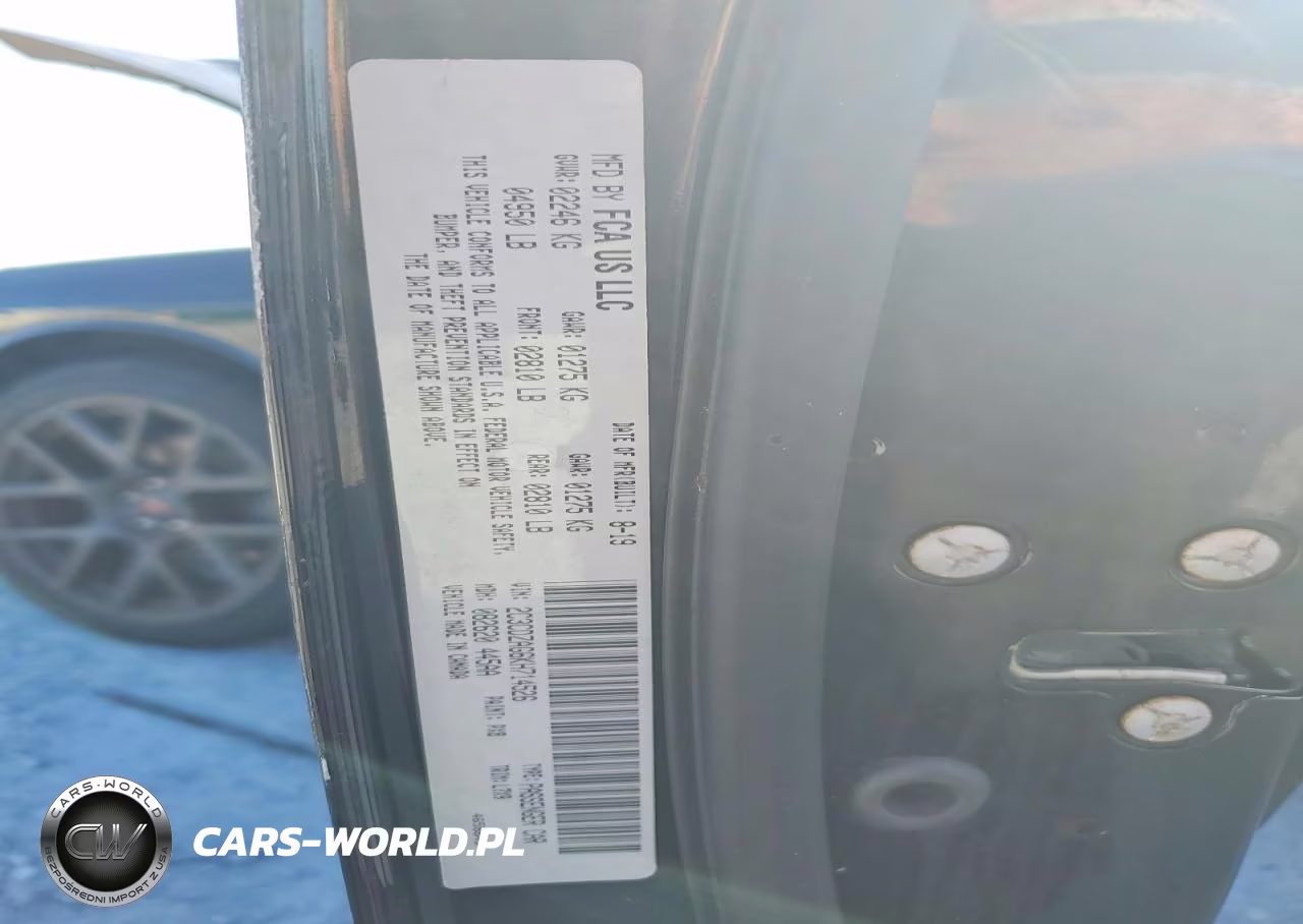 2019 Dodge Challenger Sxt VIN:2C3CDZAG6KH714526 - 13