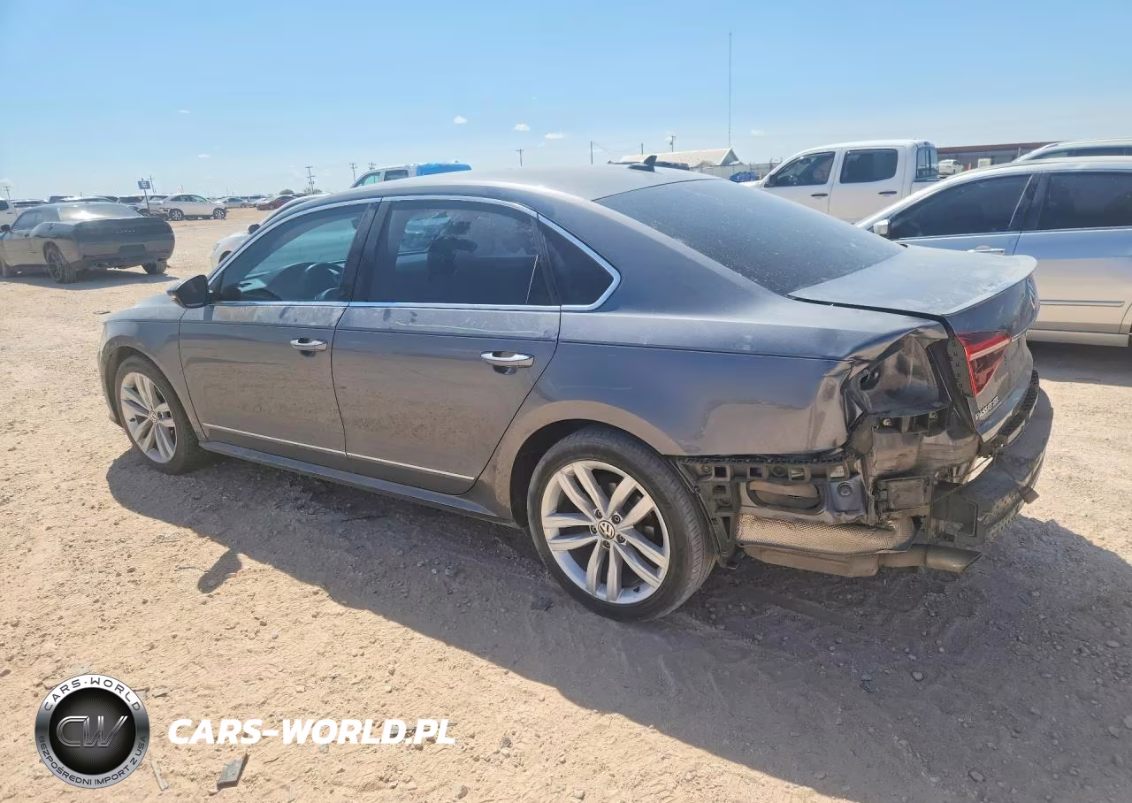 2018 Volkswagen Passat Sel Premium VIN:1VWCA7A34JC008854 - 2