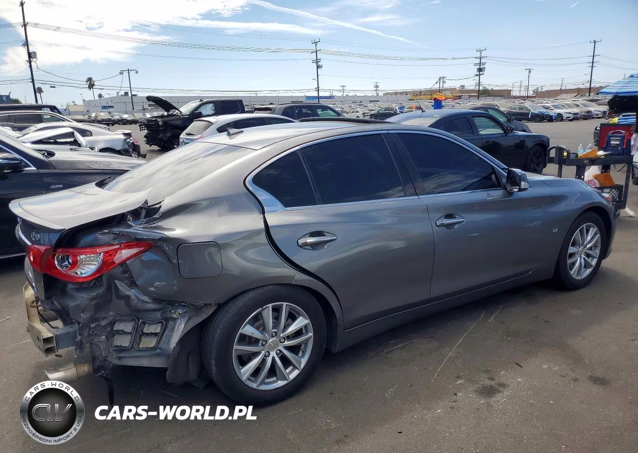 2015 Infiniti Q50 Premium VIN:JN1BV7AP9FM339553 - 3