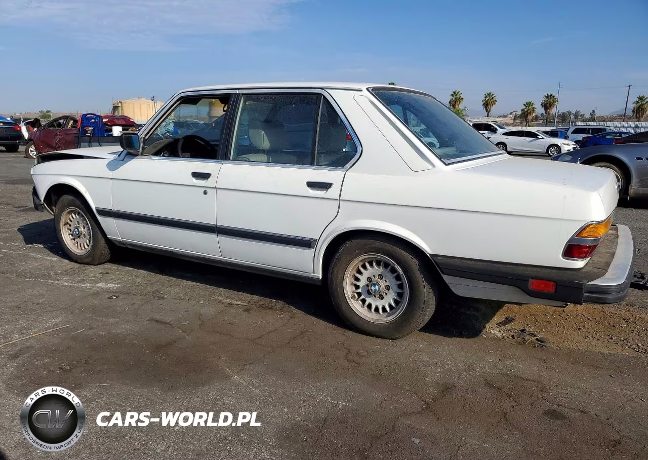 1984 BMW 528 E Automatic VIN:WBADK8300E9209129 - 2