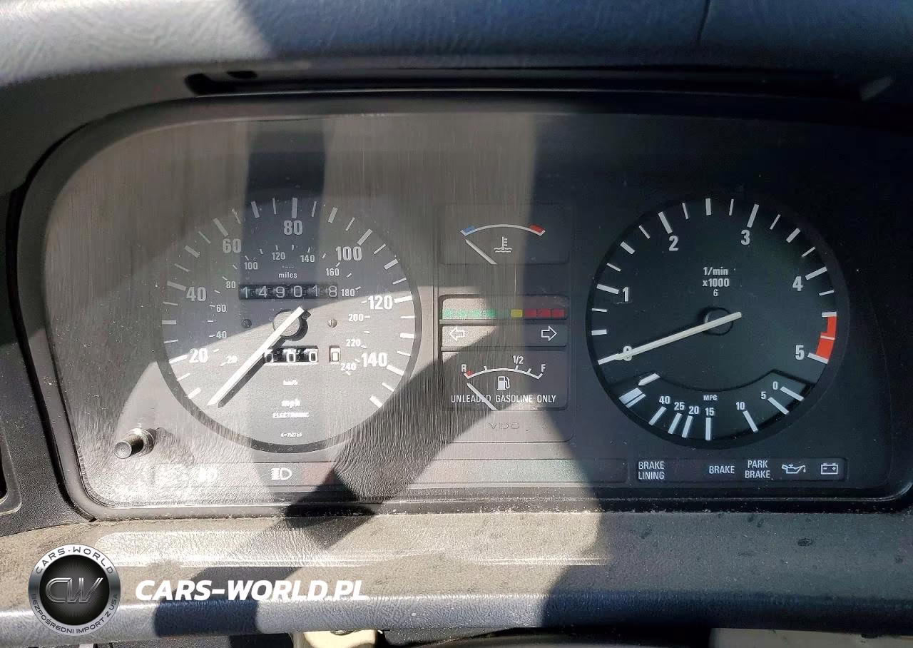 1984 BMW 528 E Automatic VIN:WBADK8300E9209129 - 9