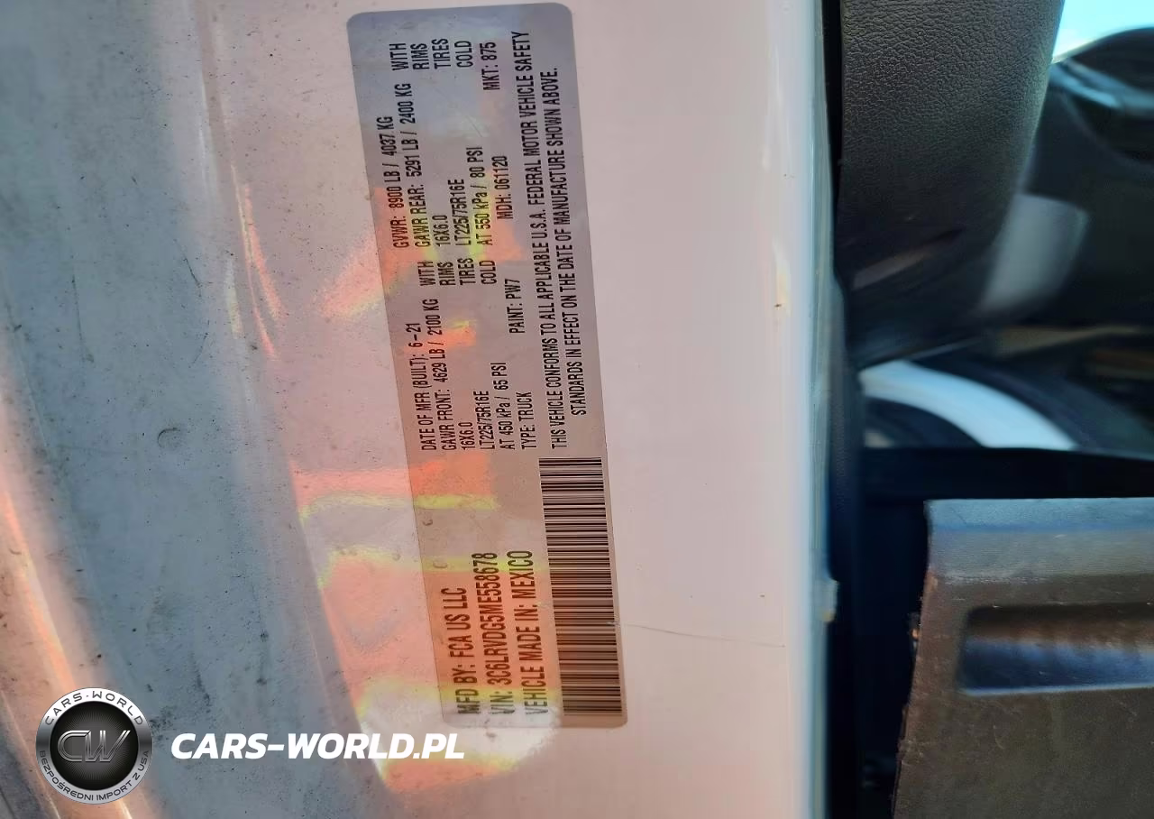 2021 Ram Promaster 2500 Delivery Van VIN:3C6LRVDG5ME558678 - 13