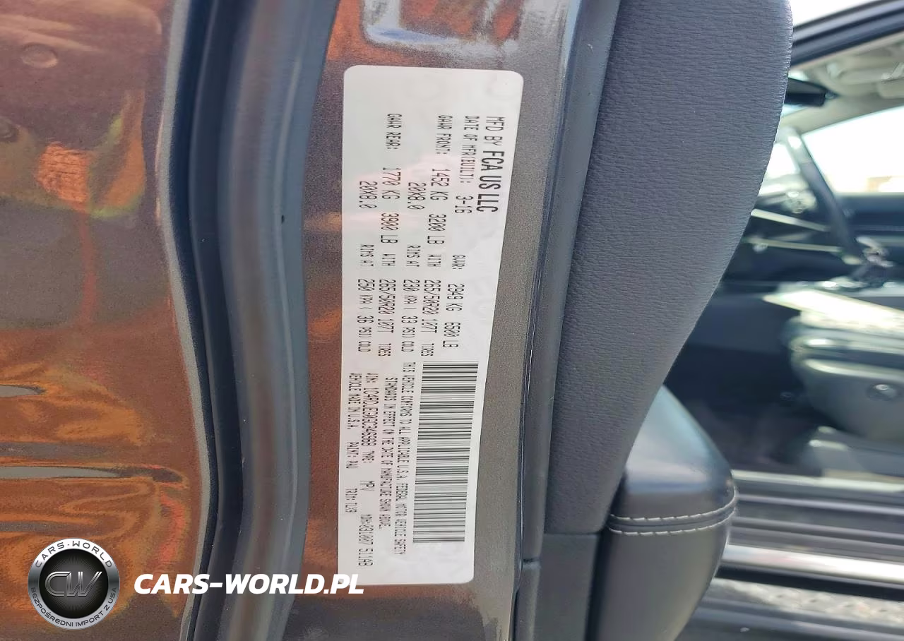 2016 Dodge Durango Citadel VIN:1C4RDJEG0GC346968 - 13