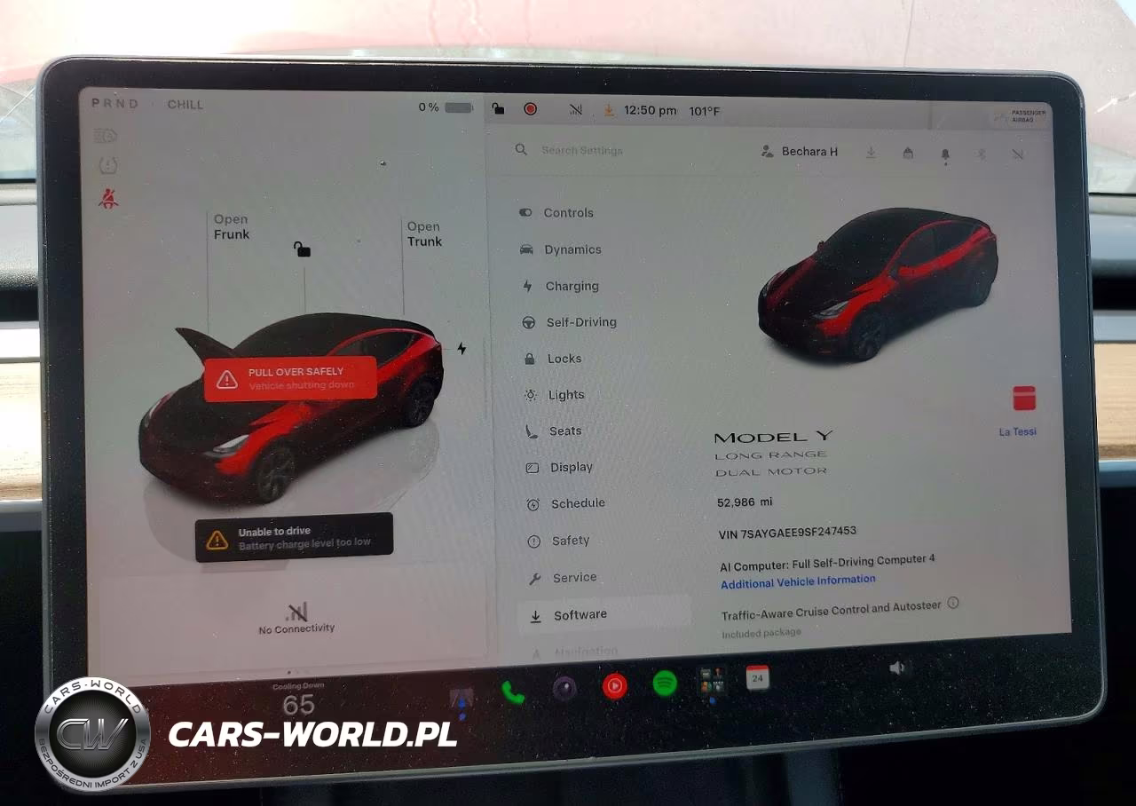 2025 Tesla Model Y VIN:7SAYGAEE9SF247453 - 9
