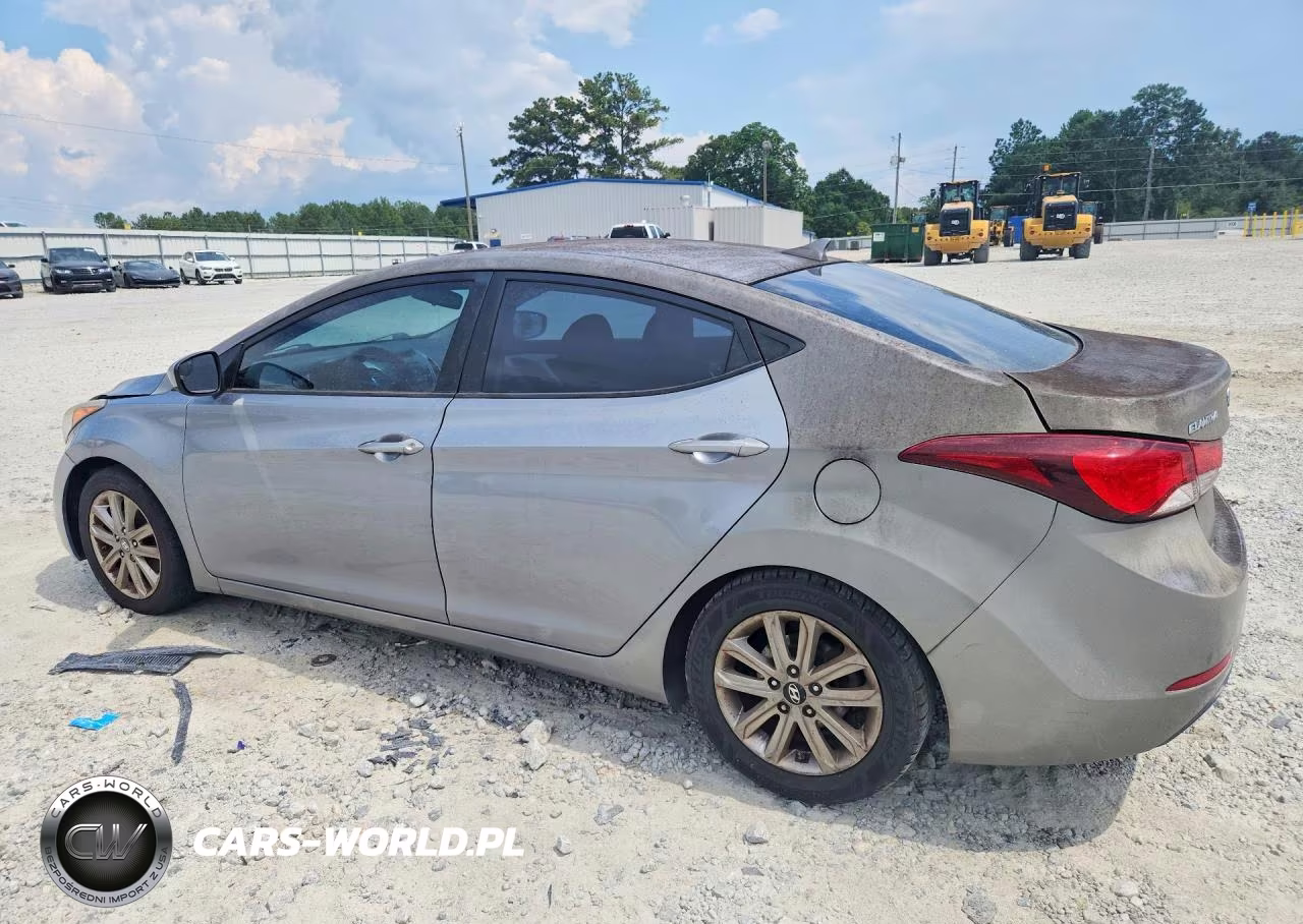 2015 Hyundai Elantra Se VIN:KMHDH4AE6FU450485 - 2